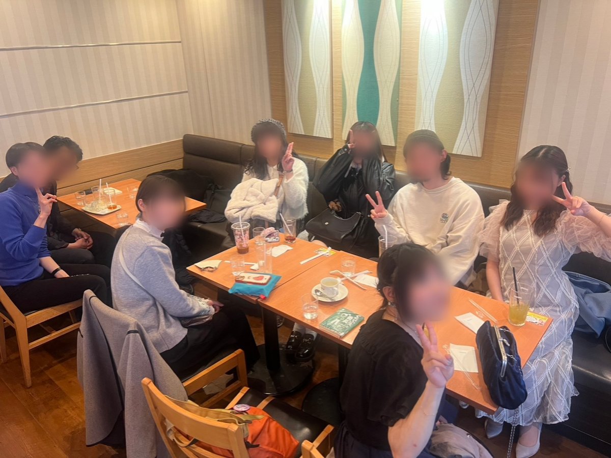 カフェ会の様子